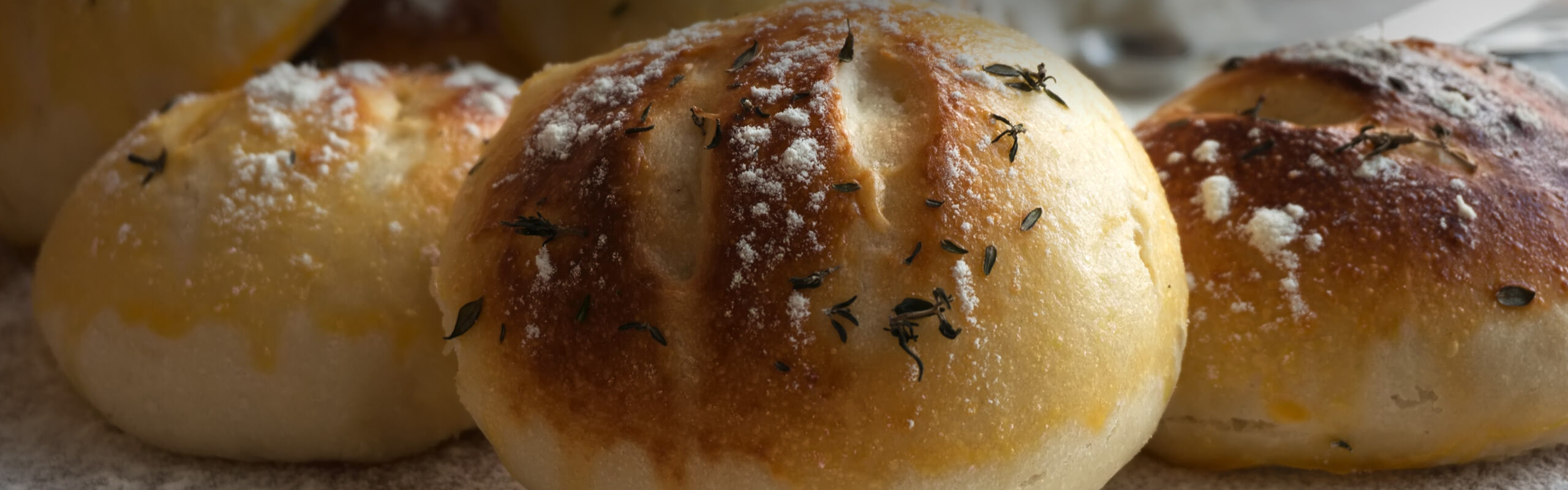 Френски хлебчета с мащерка